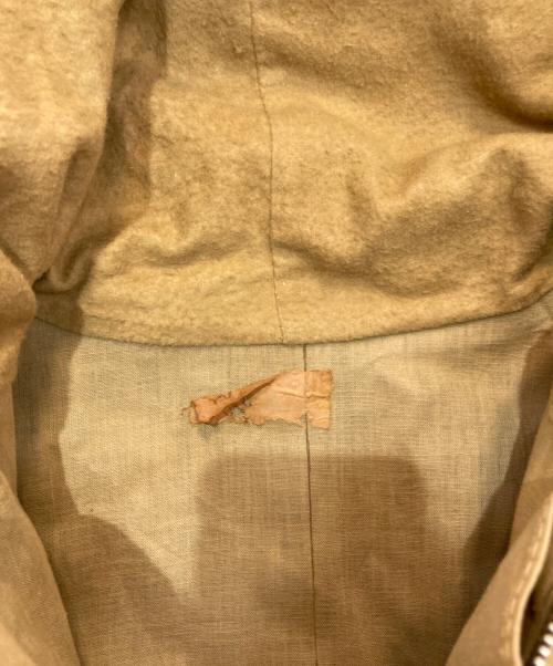 U'S NAVY（ユーエスネイビー）U'S NAVY (ユーエスネイビー) ヴィンテージゴム引きレインパーカー　talon 推定40's ブラウン サイズ:XLの古着・服飾アイテム