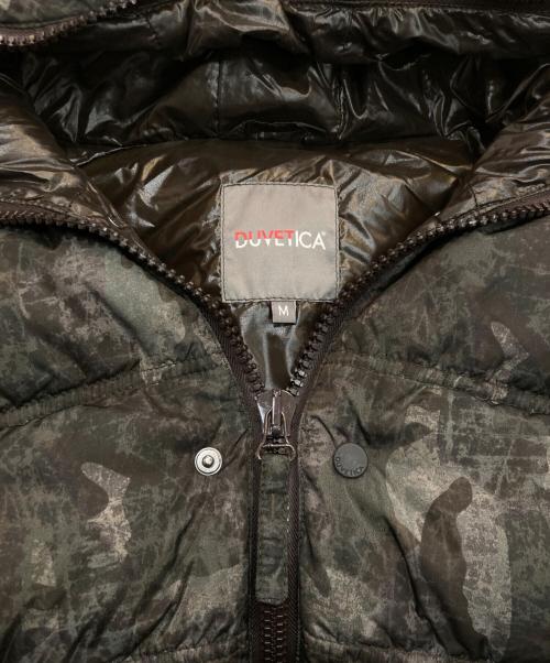 DUVETICA（デュベティカ）DUVETICA (デュベティカ) カモフラダウンベスト カーキ サイズ:Mの古着・服飾アイテム