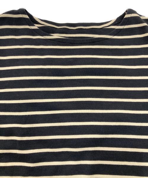 ARMOR LUX（アルモーリュックス）ARMOR LUX (アルモーリュックス) 23区 (ニジュウサンク) ボーダーカットソー　KKWSCM6830 ブラック×ベージュ サイズ:Freeの古着・服飾アイテム