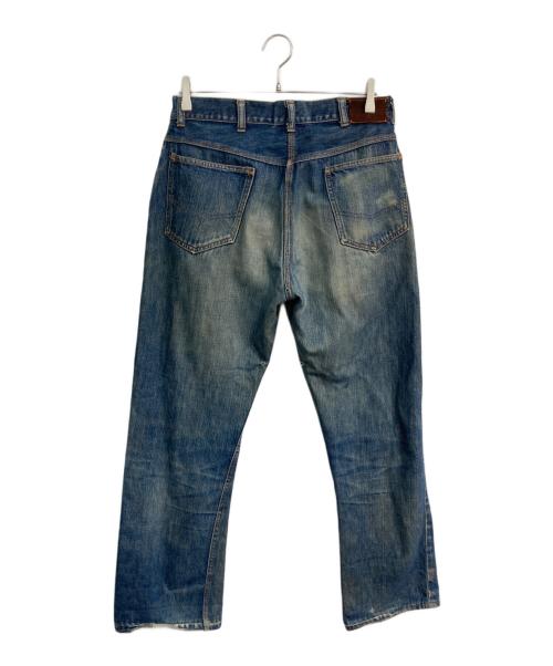 OSH KOSH B'gosh（オシュコシュ ビゴッシュ）OSH KOSH B'gosh (オシュコシュ ビゴッシュ) 5ポケットデニムパンツ　50~60S GRIPPER ZIPPER 耳付 インディゴ サイズ:-の古着・服飾アイテム