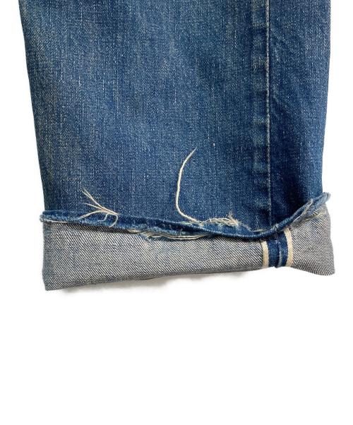 OSH KOSH B'gosh（オシュコシュ ビゴッシュ）OSH KOSH B'gosh (オシュコシュ ビゴッシュ) 5ポケットデニムパンツ　50~60S GRIPPER ZIPPER 耳付 インディゴ サイズ:-の古着・服飾アイテム