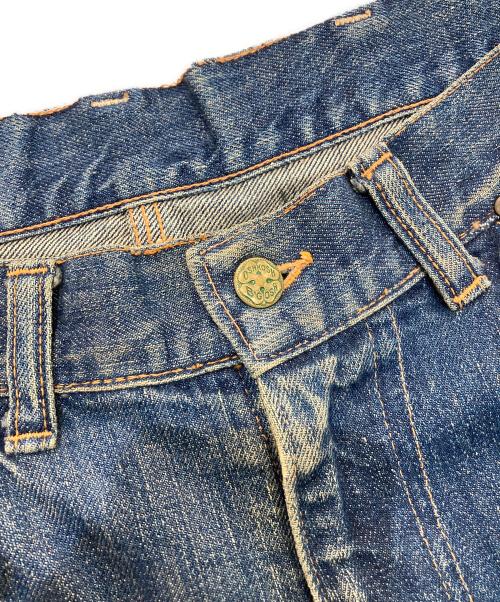 OSH KOSH B'gosh（オシュコシュ ビゴッシュ）OSH KOSH B'gosh (オシュコシュ ビゴッシュ) 5ポケットデニムパンツ　50~60S GRIPPER ZIPPER 耳付 インディゴ サイズ:-の古着・服飾アイテム