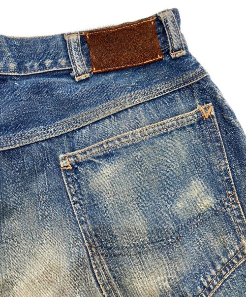 OSH KOSH B'gosh（オシュコシュ ビゴッシュ）OSH KOSH B'gosh (オシュコシュ ビゴッシュ) 5ポケットデニムパンツ　50~60S GRIPPER ZIPPER 耳付 インディゴ サイズ:-の古着・服飾アイテム