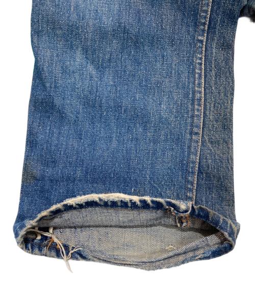 OSH KOSH B'gosh（オシュコシュ ビゴッシュ）OSH KOSH B'gosh (オシュコシュ ビゴッシュ) 5ポケットデニムパンツ　50~60S GRIPPER ZIPPER 耳付 インディゴ サイズ:-の古着・服飾アイテム