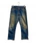 OSH KOSH B'gosh（オシュコシュ ビゴッシュ）の古着「5ポケットデニムパンツ　50~60S GRIPPER ZIPPER 耳付」｜インディゴ