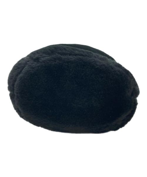 BURBERRY BLUE LABEL（バーバリーロンドンブルーレーベル）BURBERRY BLUE LABEL (バーバリーロンドンブルーレーベル) エコファーハンドバッグ ブラックの古着・服飾アイテム