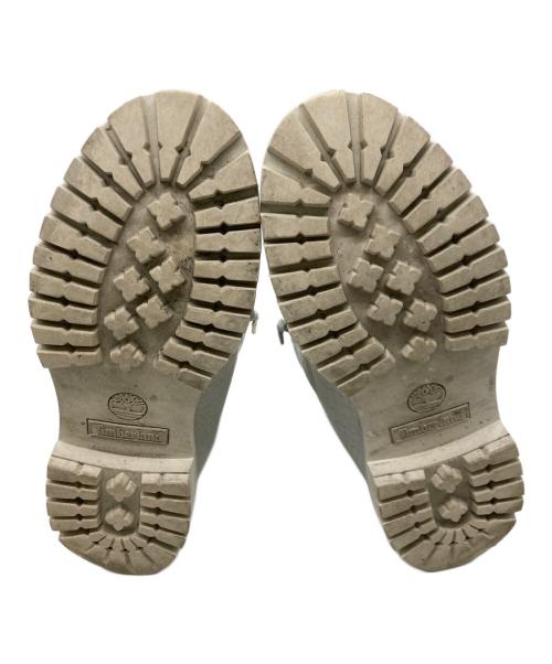 Timberland（ティンバーランド）Timberland (ティンバーランド) クロコ型押し7ホールブーツ　9670013 アイボリー サイズ:8.5の古着・服飾アイテム