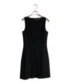 LAUREN RALPH LAURENローレンラルフローレン）の古着「ノースリーブワンピース」｜ブラック