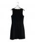 LAUREN RALPH LAUREN（ローレンラルフローレン）の古着「ノースリーブワンピース」｜ブラック