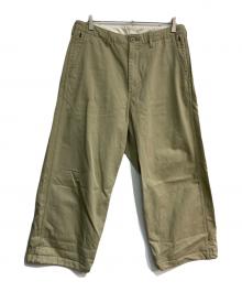 BEAMS（ビームス）の古着「『the A』 / Wide Chino Pants 24AW ショップ限定　11-23-1071-791」｜ベージュ
