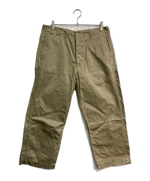 BUZZ RICKSON'S（バズリクソンズ）Buzz Rickson's (バズリクソンズ) EARLY MILITARY CHINOS 1942 MODEL　M43036 ベージュ サイズ:W36×L35の古着・服飾アイテム