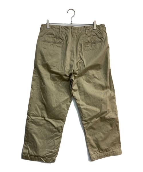 BUZZ RICKSON'S（バズリクソンズ）Buzz Rickson's (バズリクソンズ) EARLY MILITARY CHINOS 1942 MODEL　M43036 ベージュ サイズ:W36×L35の古着・服飾アイテム
