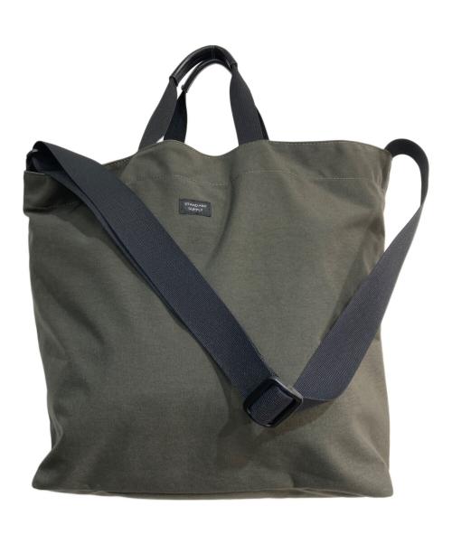 STANDARD SUPPLY（スタンダードサプライ）STANDARD SUPPLY (スタンダードサプライ) 2WAYトートバッグ グレーの古着・服飾アイテム