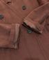 中古・古着 H BEAUTY&YOUTH (エイチ ビューティー&ユース) NO COLLAR DOUBLE COAT　1625-260-4320 2ブラウン サイズ:M：5000円
