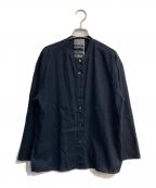 CHAOSカオス）の古着「カフシーコットンシャツ　CH206216ER-00」｜ネイビー