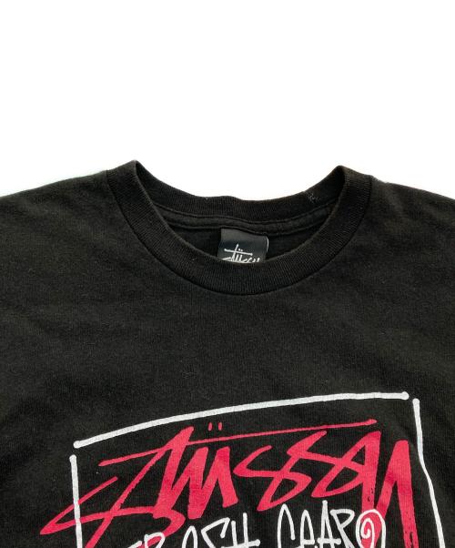 stussy（ステューシー）stussy (ステューシー) プリントTシャツ ブラック サイズ:Mの古着・服飾アイテム