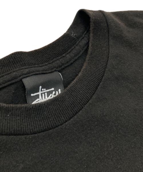 stussy（ステューシー）stussy (ステューシー) プリントTシャツ ブラック サイズ:Mの古着・服飾アイテム