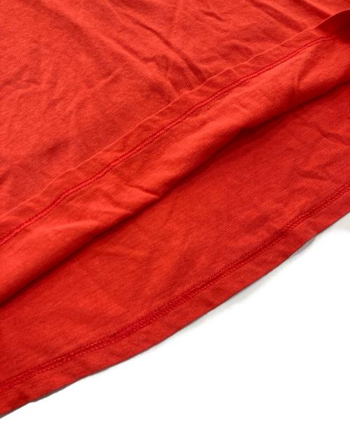 stussy（ステューシー）stussy (ステューシー) プリントTシャツ オレンジ サイズ:Mの古着・服飾アイテム