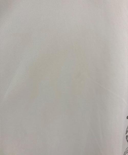 Ameri VINTAGE（アメリヴィンテージ）Ameri VINTAGE (アメリヴィンテージ) ILLUSTRATION PRINT SHEER TOP ホワイト サイズ:Freeの古着・服飾アイテム