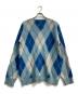 Needles (ニードルズ) Mohair Cardigan - Argyle　LQ271 ブルー サイズ:M：14000円