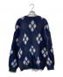 Needles (ニードルズ) MOHAIR CARDIGAN - ARGYLE ネイビー サイズ:M：15000円