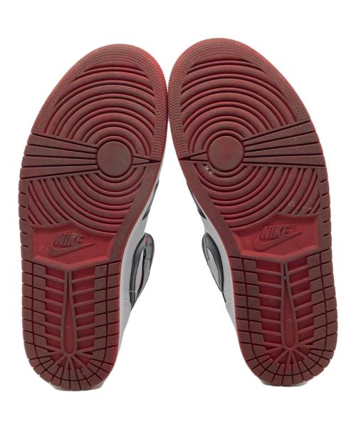 NIKE（ナイキ）NIKE (ナイキ) AIR JORDAN 1 MID ブラック×レッド サイズ:10 USの古着・服飾アイテム