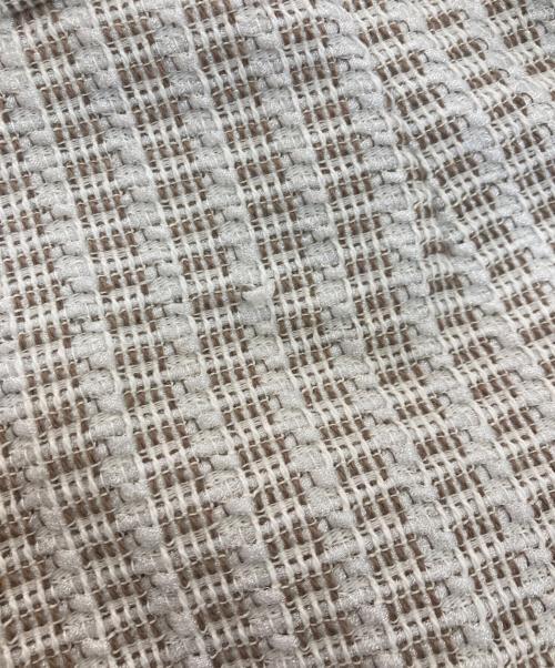 UNTITLED（アンタイトル）UNTITLED (アンタイトル) PAOLETTI ツイードスカート　153-78209 ベージュ サイズ:2 未使用品の古着・服飾アイテム