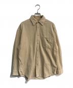 THE NORTHFACE PURPLELABELザ・ノースフェイス パープルレーベル）の古着「Organic Cotton Corduroy Big Shirt　NT3074N」｜ベージュ