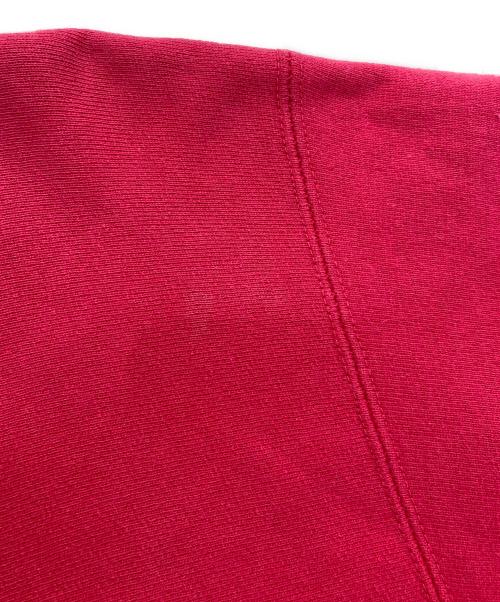 Champion（チャンピオン）Champion (チャンピオン) リバースウィーブスウェット　刺繍タグ USA製 ピンク サイズ:Lの古着・服飾アイテム
