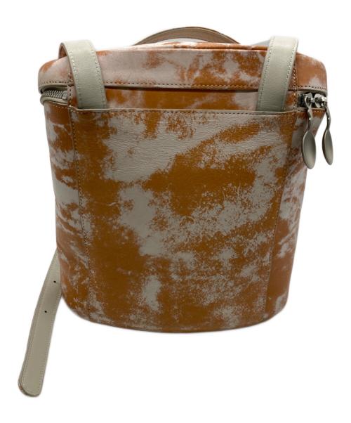 HIROKO HAYASHI（ヒロコ ハヤシ）HIROKO HAYASHI (ヒロコ ハヤシ) NUVOLE ショルダーバッグ オレンジの古着・服飾アイテム