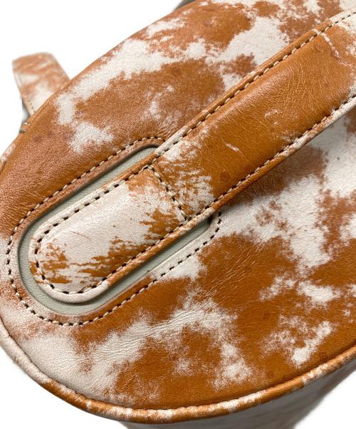 HIROKO HAYASHI（ヒロコ ハヤシ）HIROKO HAYASHI (ヒロコ ハヤシ) NUVOLE ショルダーバッグ オレンジの古着・服飾アイテム