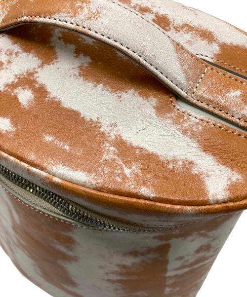 HIROKO HAYASHI（ヒロコ ハヤシ）HIROKO HAYASHI (ヒロコ ハヤシ) NUVOLE ショルダーバッグ オレンジの古着・服飾アイテム