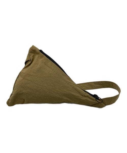 pragment（プラグメント）Pragment (プラグメント) isosceles triangle 二等辺三角形 3wayバッグ ベージュの古着・服飾アイテム