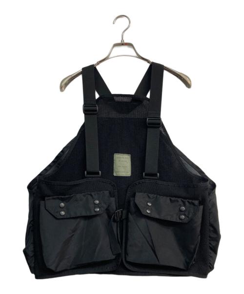 MIS（エムアイエス）MIS (エムアイエス) HUNTING VEST ブラック サイズ:O.S.F.A.の古着・服飾アイテム
