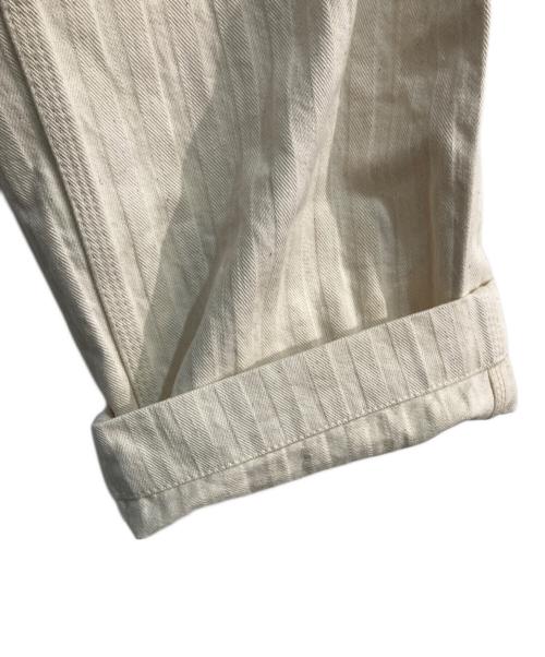 F.O.B FACTORY（エフオービー ファクトリー）F.O.B FACTORY (エフオービー ファクトリー) HBT ペインターパンツ　F0485 アイボリー サイズ:1の古着・服飾アイテム