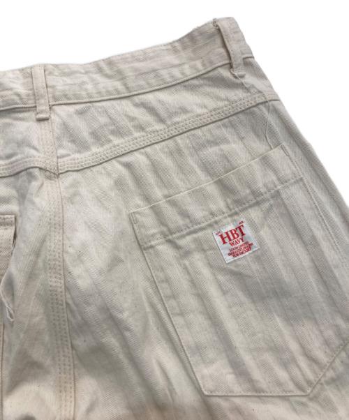 F.O.B FACTORY（エフオービー ファクトリー）F.O.B FACTORY (エフオービー ファクトリー) HBT ペインターパンツ　F0485 アイボリー サイズ:1の古着・服飾アイテム