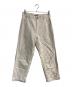 F.O.B FACTORY（エフオービー ファクトリー）の古着「HBT ペインターパンツ　F0485」｜アイボリー