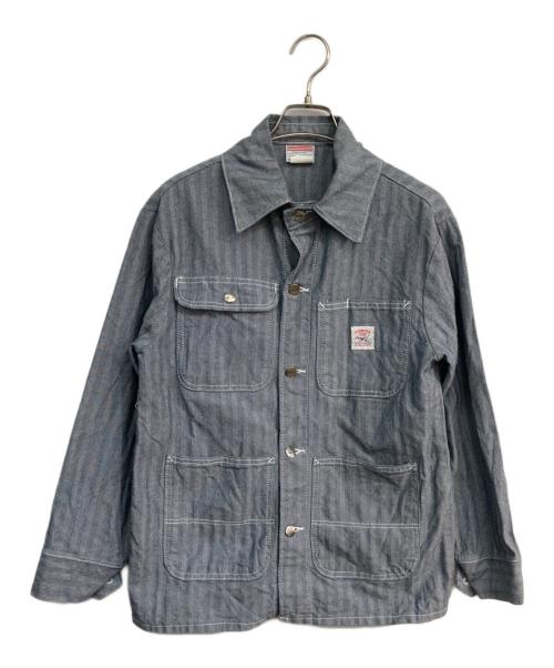 Pointer（ポインター）POINTER (ポインター) カバーオール USA製 グレー サイズ:Sの古着・服飾アイテム