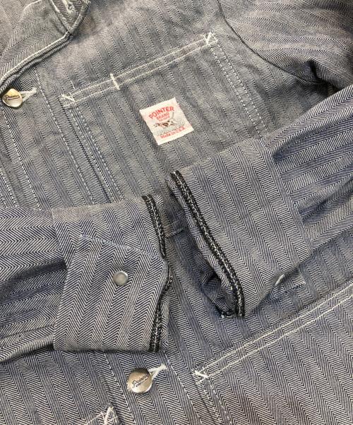 Pointer（ポインター）POINTER (ポインター) カバーオール USA製 グレー サイズ:Sの古着・服飾アイテム