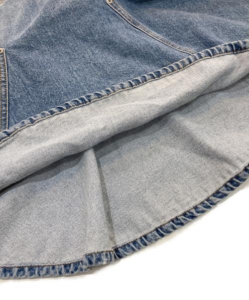 ALEXANDER McQUEEN（アレキサンダーマックイーン）ALEXANDER McQUEEN (アレキサンダーマックイーン) デニムワンピース　484000 QJM02 インディゴ サイズ:38の古着・服飾アイテム