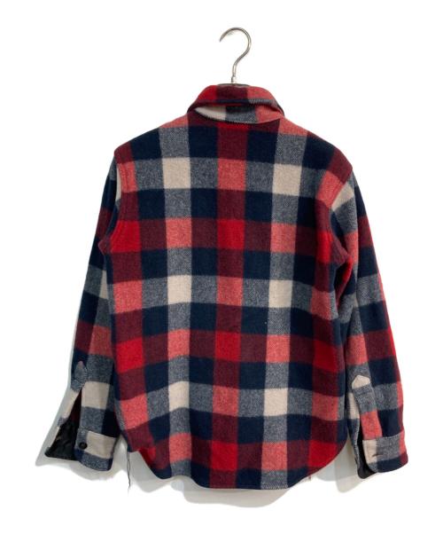 McCOY'S（マッコイズ）McCOY'S (マッコイズ) CPOネルシャツジャケット レッド×ブラック サイズ:Sの古着・服飾アイテム