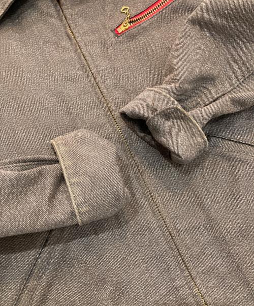 CUSHMAN（クッシュマン）CUSHMAN (クッシュマン) グレンマットワークジャケット ブラウン サイズ:Sの古着・服飾アイテム