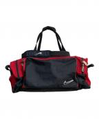 NIKEナイキ）の古着「ボストンバッグ」｜レッド×ブラック