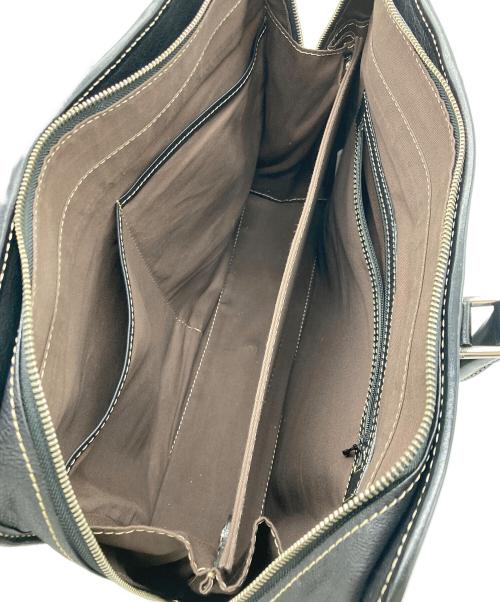 DEUX MONCX（デュモンクス）Deux Moncx (デュモンクス) ビジネスバッグ ブラックの古着・服飾アイテム