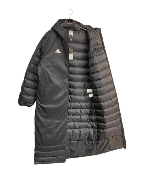 adidas（アディダス）adidas (アディダス) CONDIVO18 ダウンウィンターコート　BQ6590 ブラック サイズ:4XOの古着・服飾アイテム