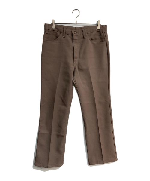 LEVI'S（リーバイス）LEVI'S (リーバイス) スタプレパンツ　70～80s 42TALON ボタン裏520　10517 6126 カーキ サイズ:W36L30の古着・服飾アイテム