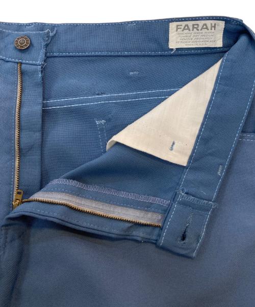 FARAH（ファーラー）FARAH (ファーラー) フレアパンツ ブルー サイズ:-の古着・服飾アイテム