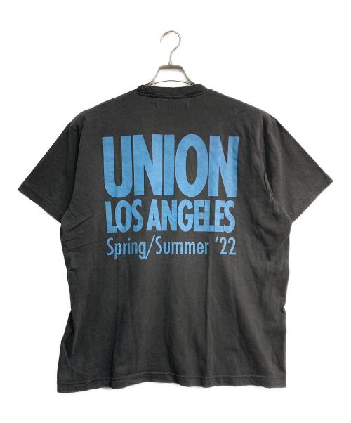 UNION（ユニオン）UNION (ユニオン) プリントTシャツ グレー サイズ:ⅠⅤの古着・服飾アイテム