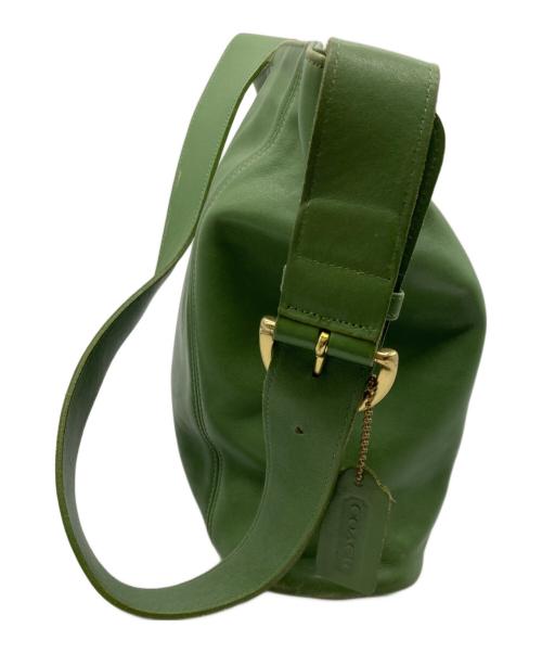COACH（コーチ）COACH (コーチ) レザーワンショルダーバッグ　OLD COACH　D7C-4169 グリーン サイズ:-の古着・服飾アイテム