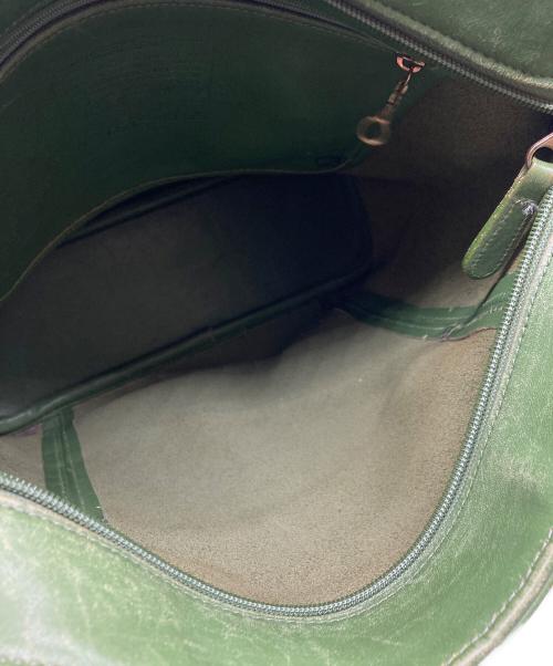 COACH（コーチ）COACH (コーチ) レザーワンショルダーバッグ　OLD COACH　D7C-4169 グリーン サイズ:-の古着・服飾アイテム